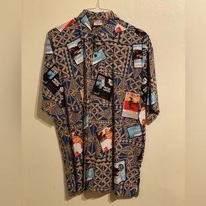 Go Barefoot, Men’s Hawaiian shirt, size XL.